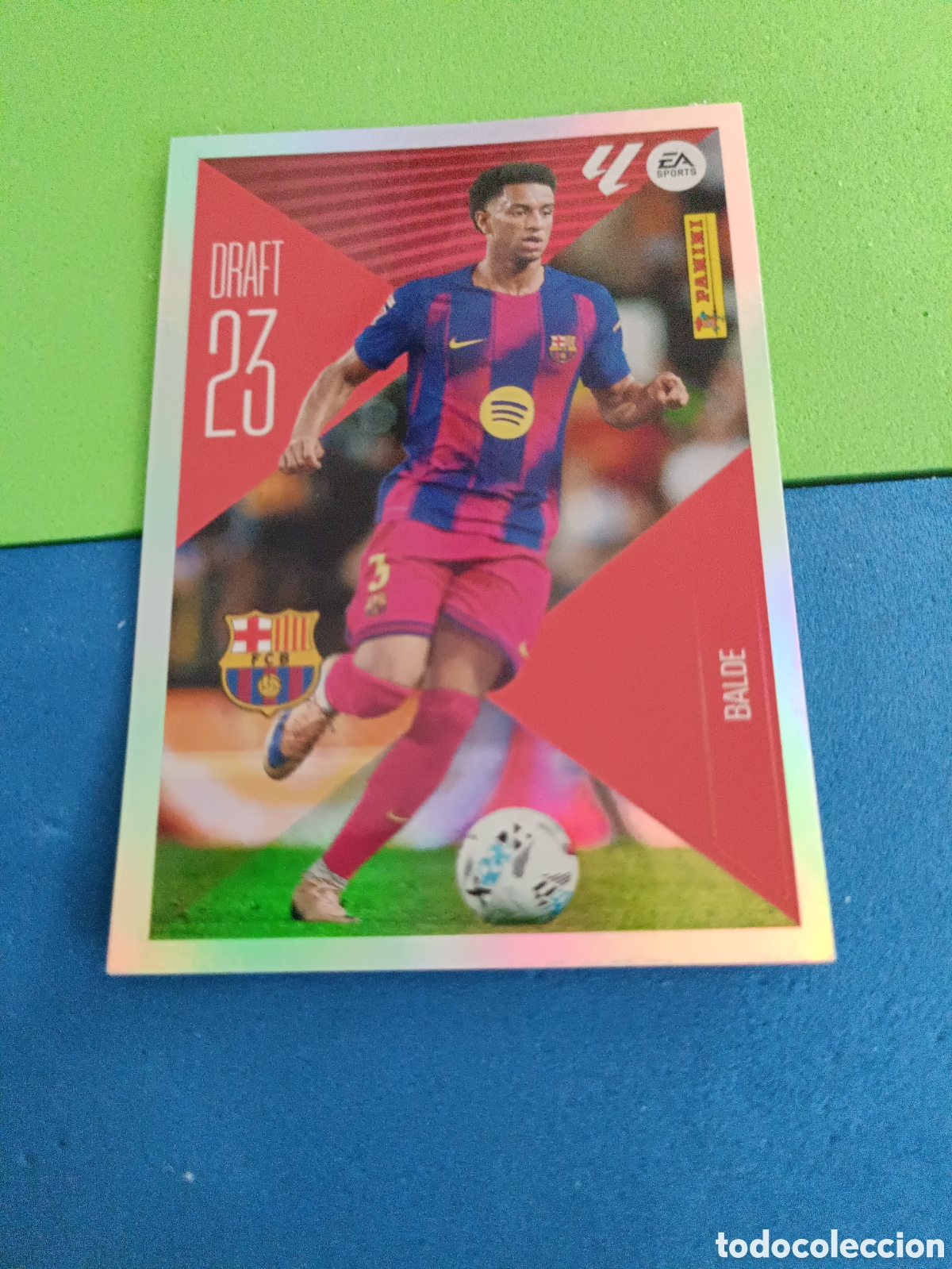 Cromos de f&uacute;tbol: Panini cromos stickers Liga este 2026 2027 26 27 - DRAFT 2 Balde Barcelona