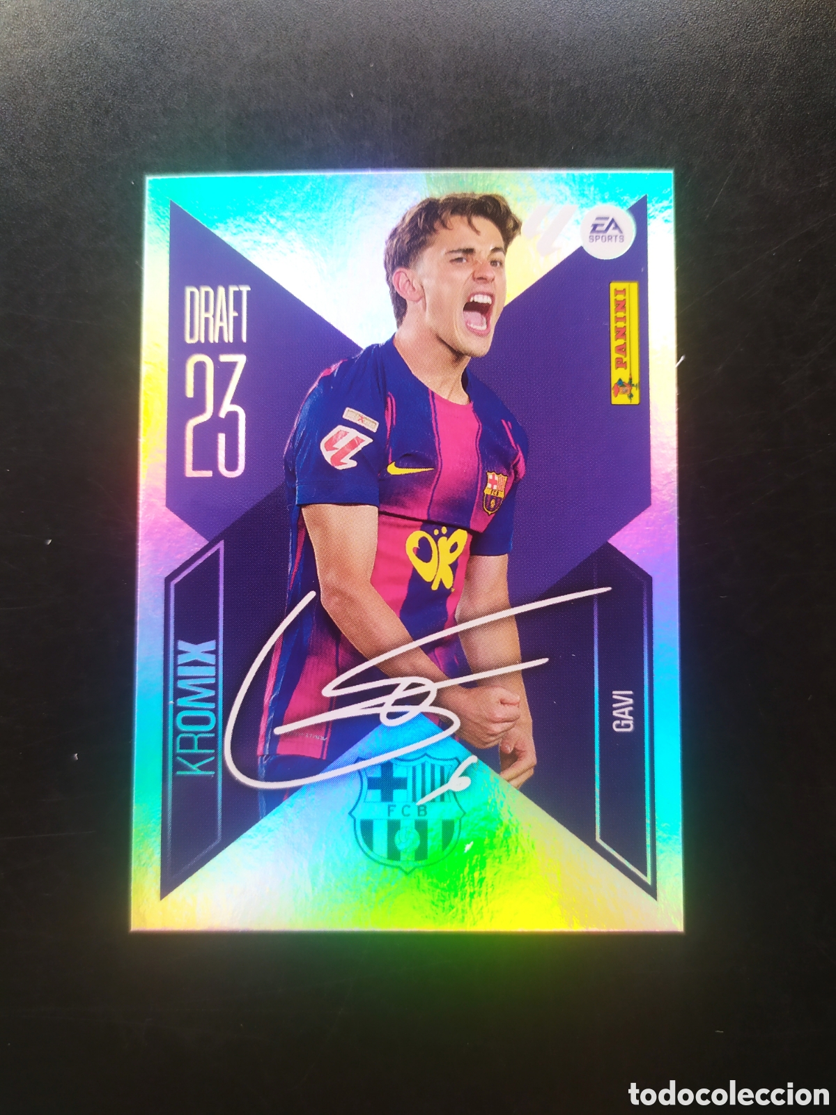 Cromos de f&uacute;tbol: Liga este 2026 2027 26 27 panini Gavi kromix n&deg; K8 Barcelona