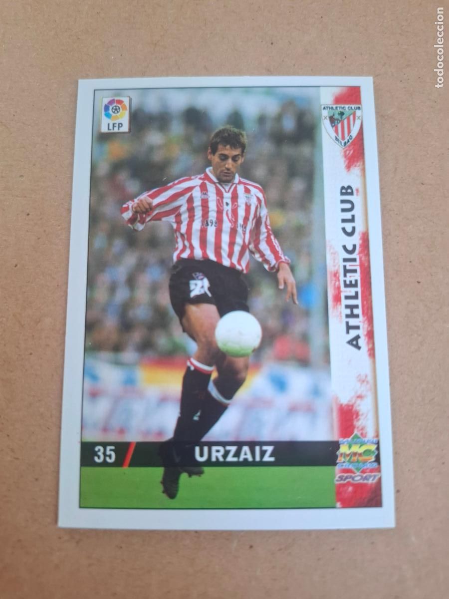 Cromos de f&uacute;tbol: MUNDICROMO 98 99 1998 1999 - 35 URZAIZ - ATHLETIC CLUB