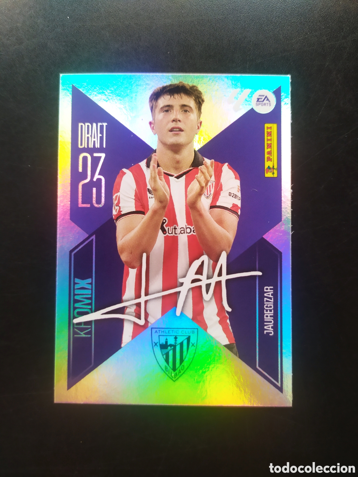 Cromos de f&uacute;tbol: Liga este 2026 2027 26 27 panini Jauregizar kromix n&deg; K11 Athletic Bilbao
