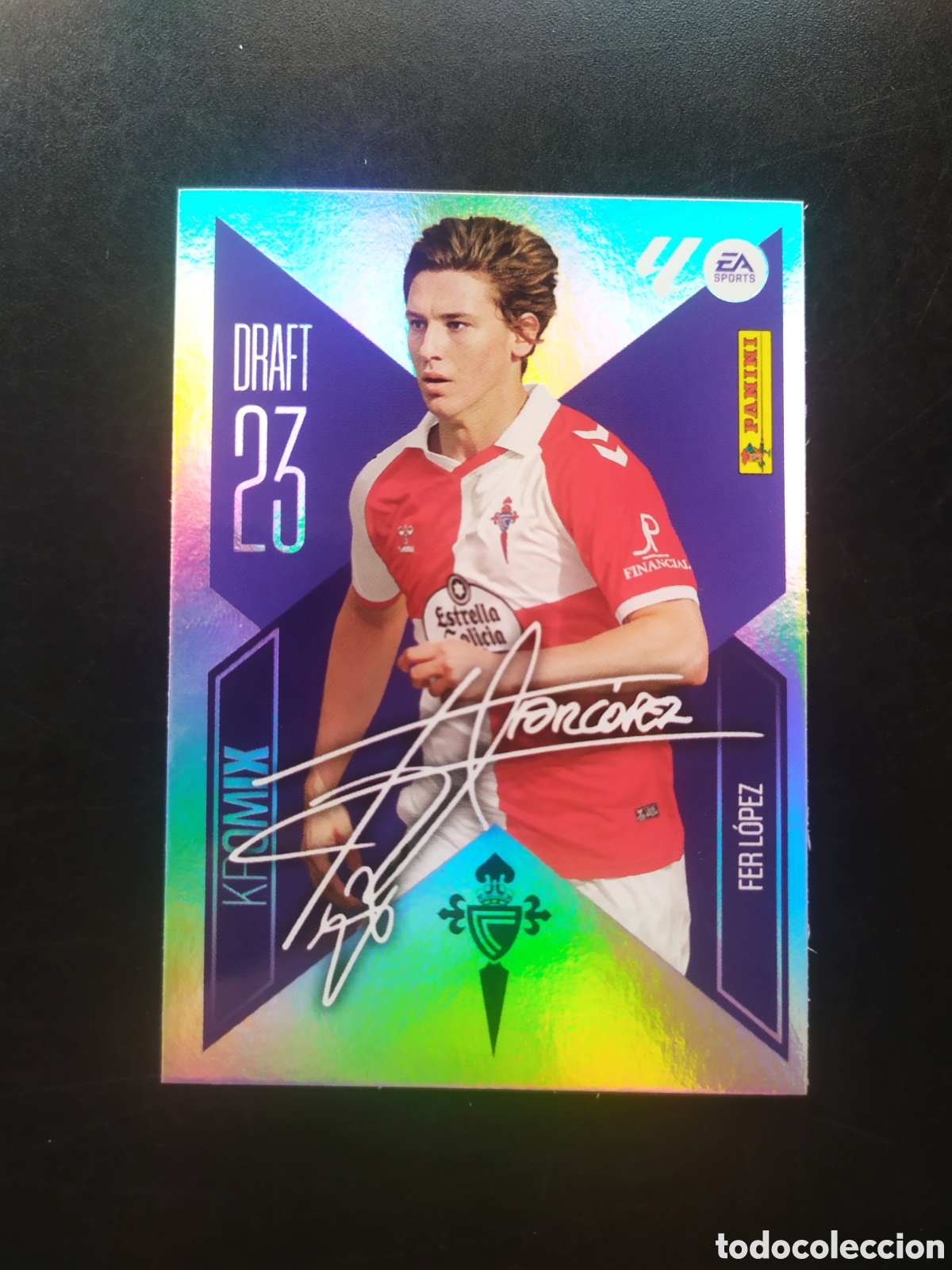 Cromos de f&uacute;tbol: Liga este 2026 2027 26 27 panini Fer L&oacute;pez kromix n&deg; K7 Celta Vigo