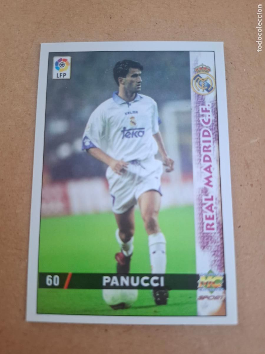 Cromos de f&uacute;tbol: MUNDICROMO 98 99 1998 1999 - 60 PANUCCI - REAL MADRID
