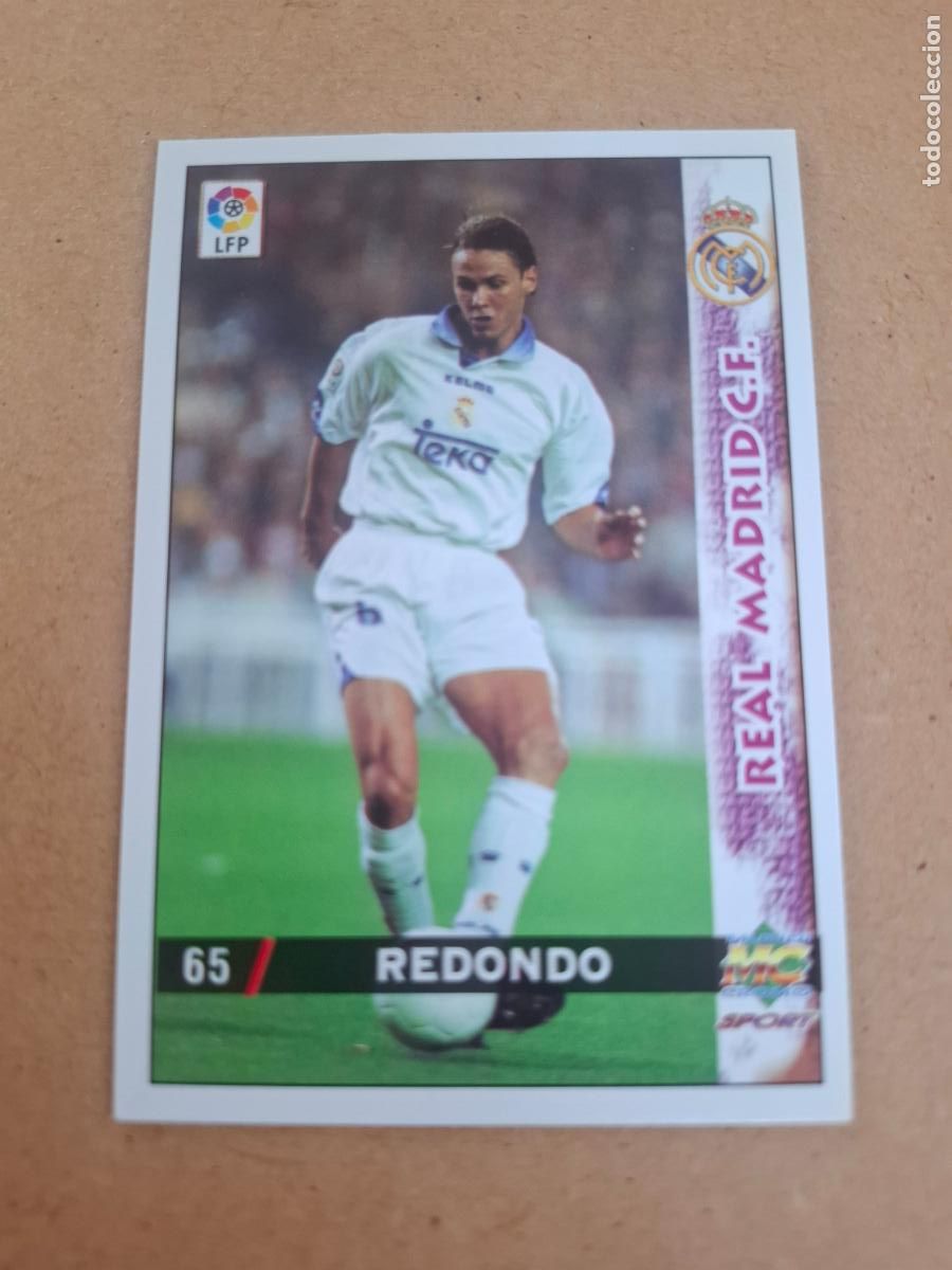 Cromos de f&uacute;tbol: MUNDICROMO 98 99 1998 1999 - 65 REDONDO - REAL MADRID