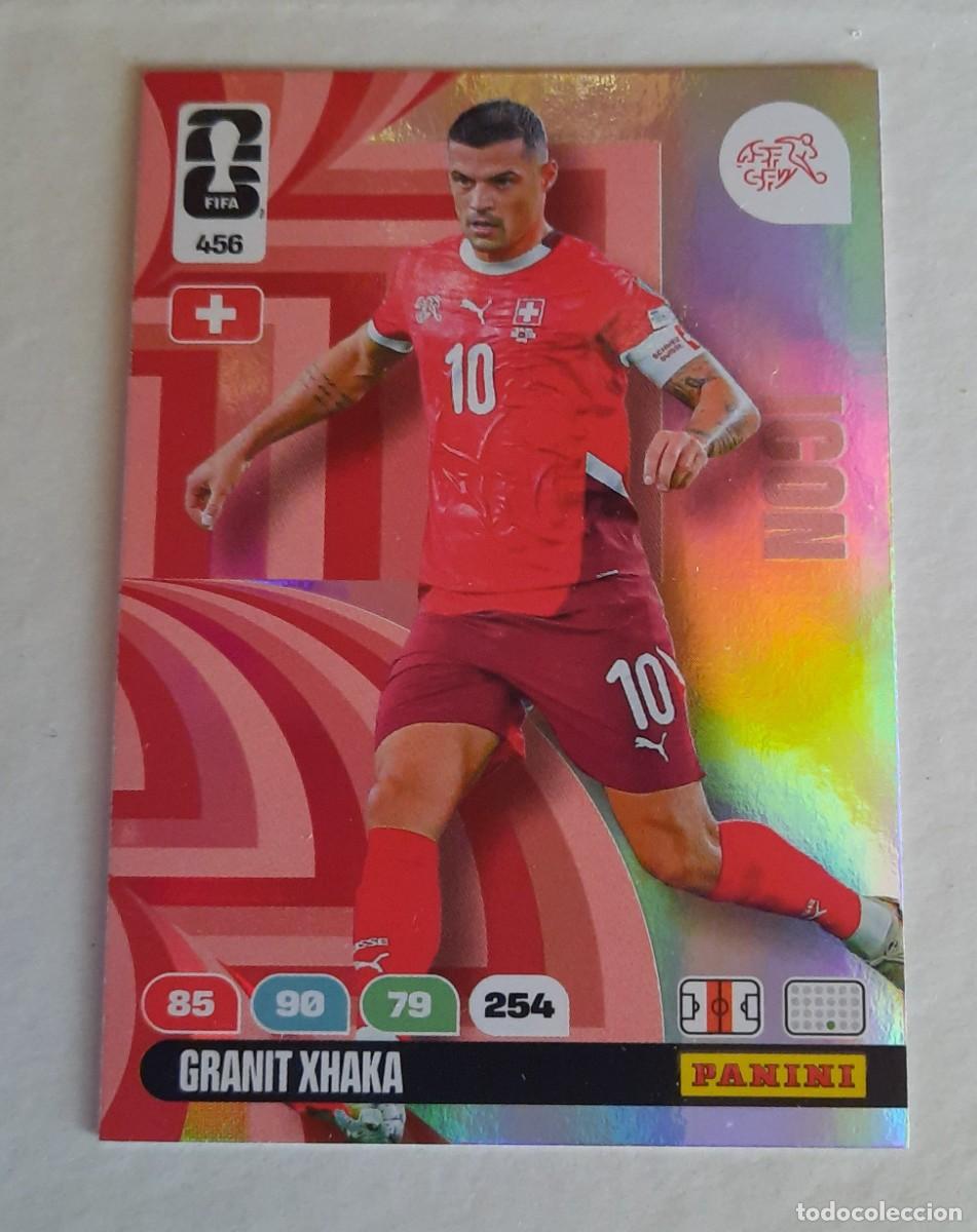 Cromos de f&uacute;tbol: Granit Xhaka Suiza, Icon 72 World Cup 2026