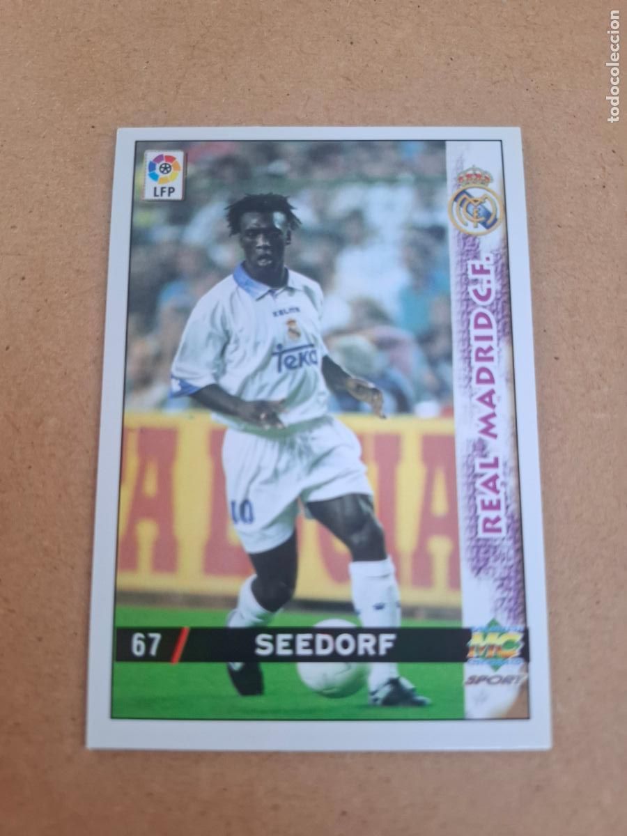 Cromos de f&uacute;tbol: MUNDICROMO 98 99 1998 1999 - 67 SEEDORF - REAL MADRID