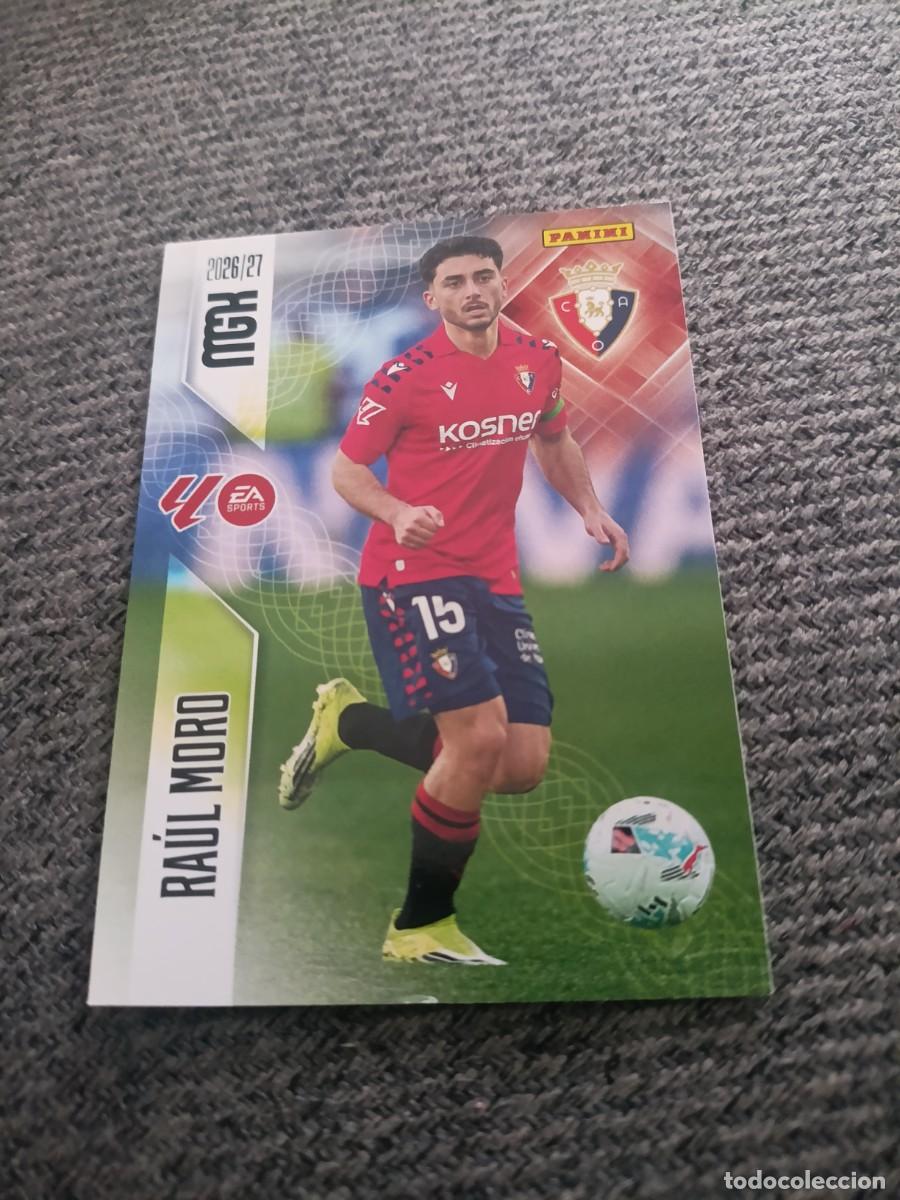 Cromos de f&uacute;tbol: Megacracks 26/27 Ra&uacute;l Moro Osasuna
