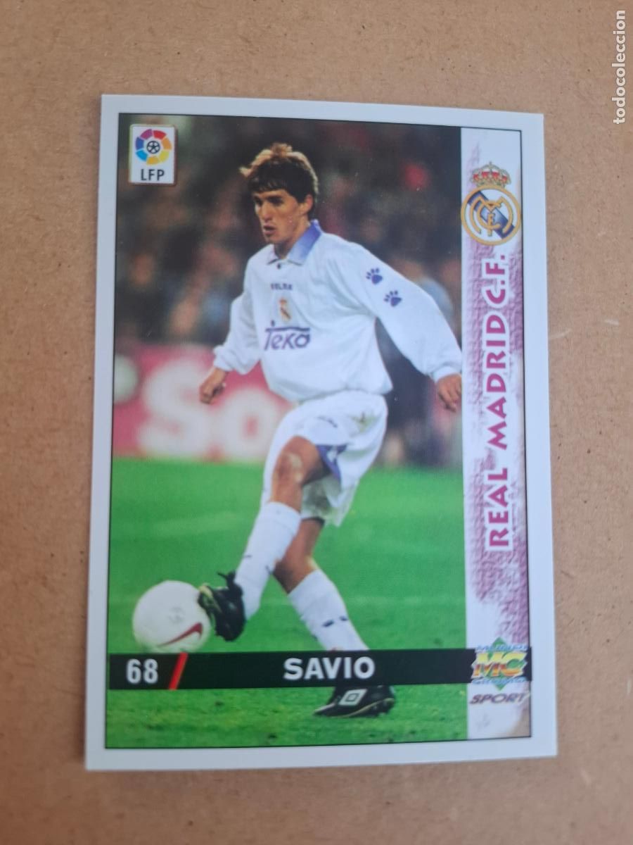 Cromos de f&uacute;tbol: MUNDICROMO 98 99 1998 1999 - 68 SAVIO - REAL MADRID