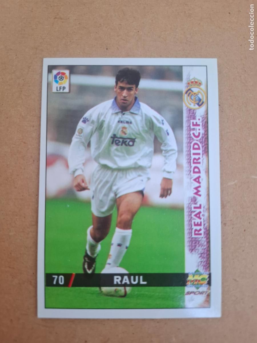 Cromos de f&uacute;tbol: MUNDICROMO 98 99 1998 1999 - 70 RA&Uacute;L - REAL MADRID