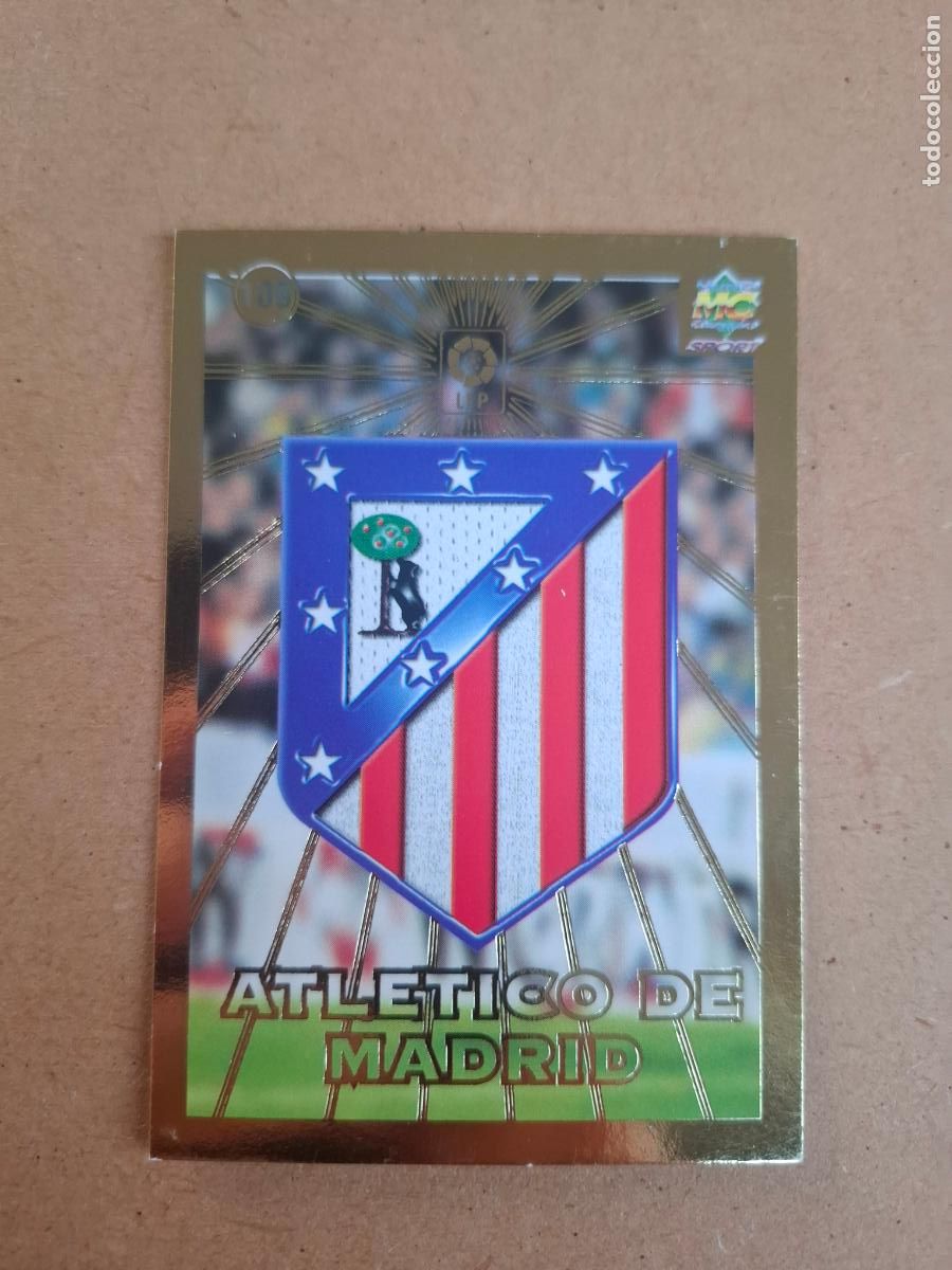 Cromos de f&uacute;tbol: MUNDICROMO 98 99 1998 1999 - 109 ESCUDO - AT. MADRID