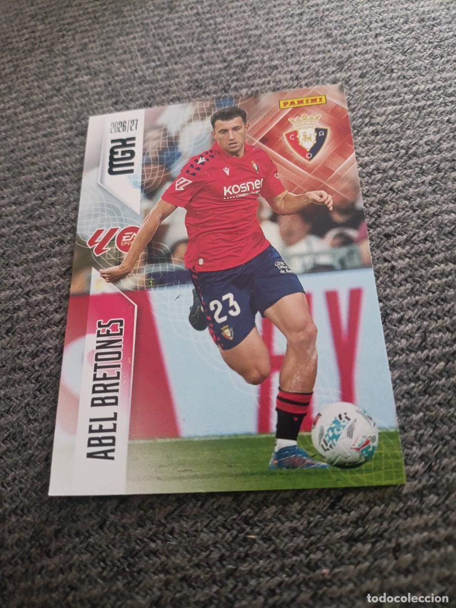 Cromos de f&uacute;tbol: Megacracks 26/27 Abel Bretones Osasuna