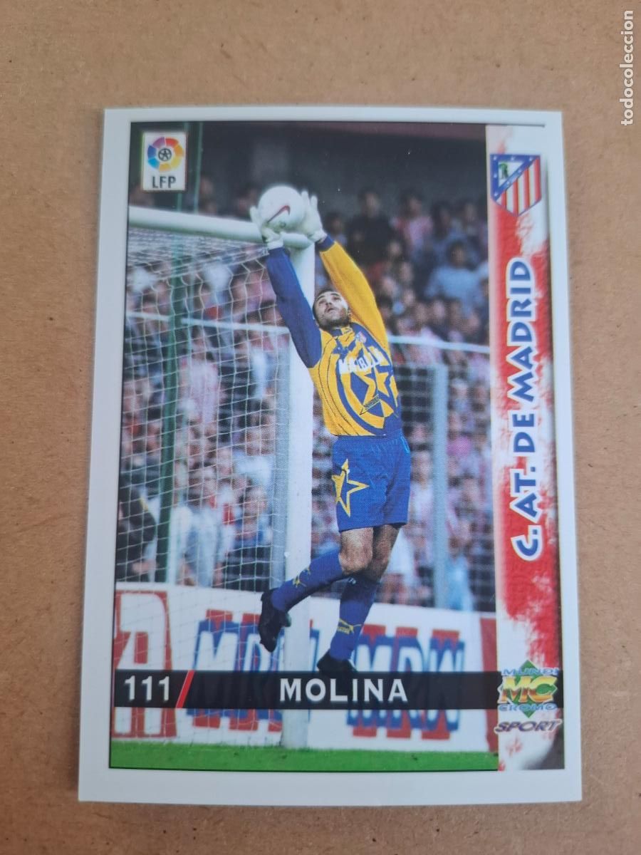 Cromos de f&uacute;tbol: MUNDICROMO 98 99 1998 1999 - 111 MOLINA - AT. MADRID