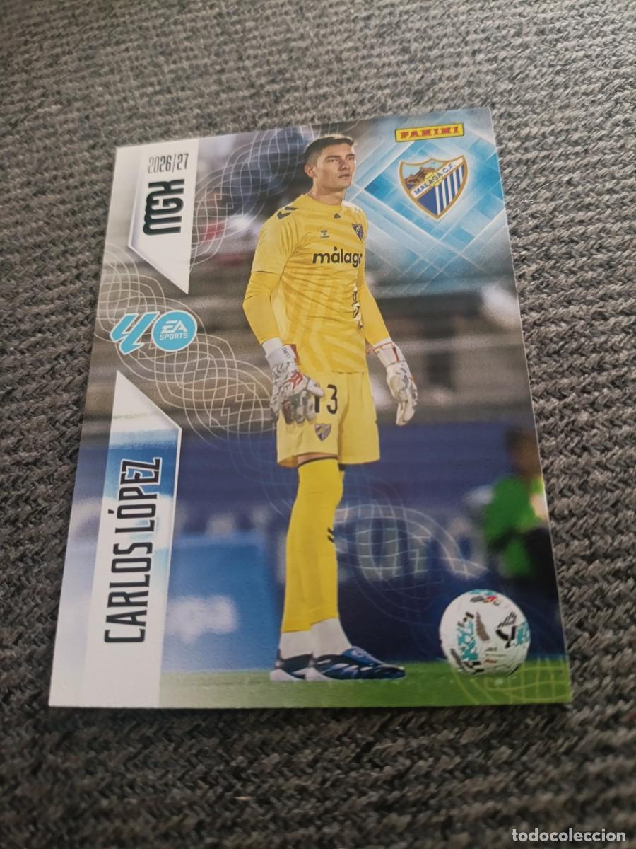 Cromos de f&uacute;tbol: Megacracks 26/27 Carlos L&oacute;pez Malaga