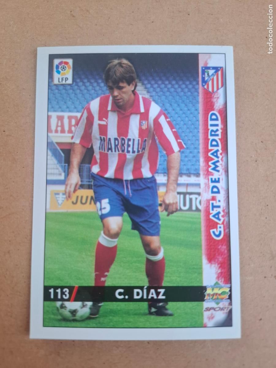 Cromos de f&uacute;tbol: MUNDICROMO 98 99 1998 1999 - 113 C. DIAZ - AT. MADRID