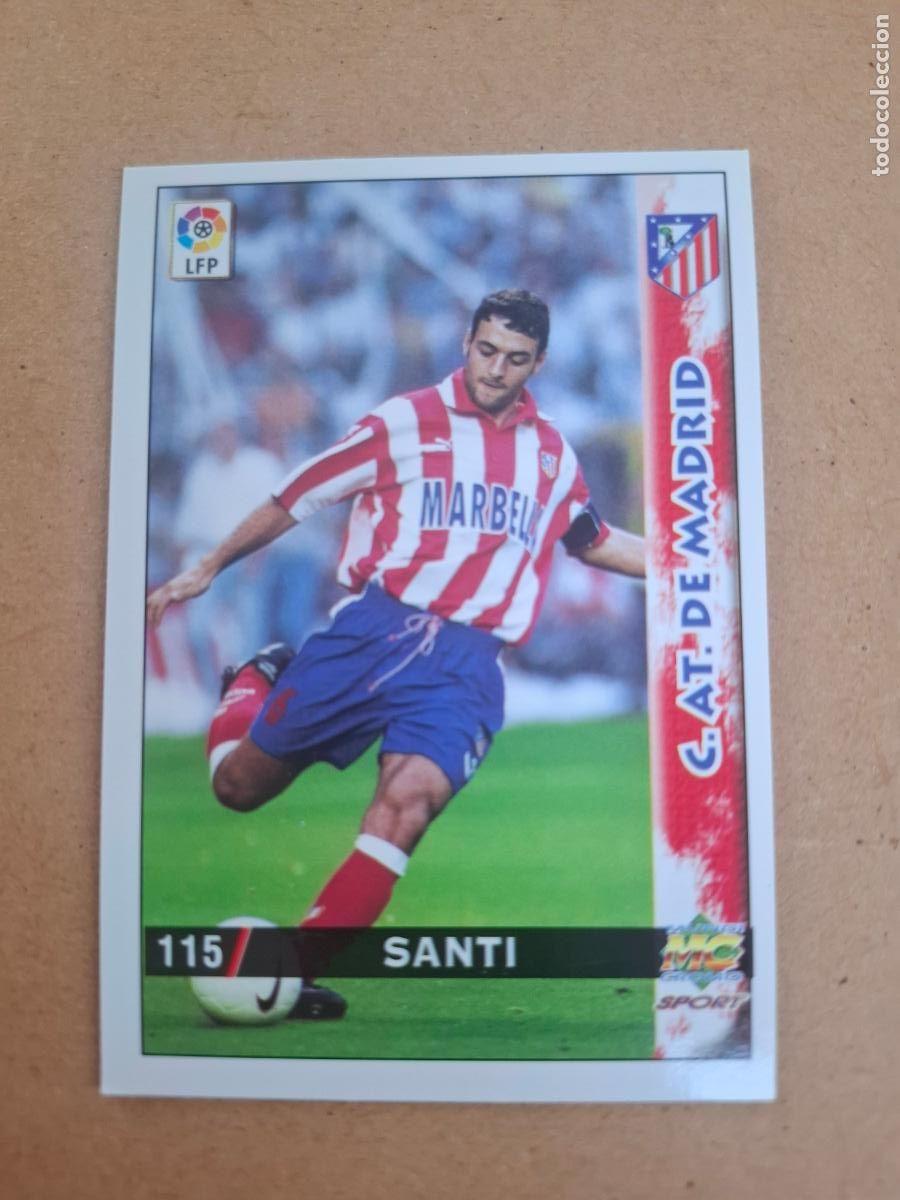 Cromos de f&uacute;tbol: MUNDICROMO 98 99 1998 1999 - 115 SANTI - AT. MADRID