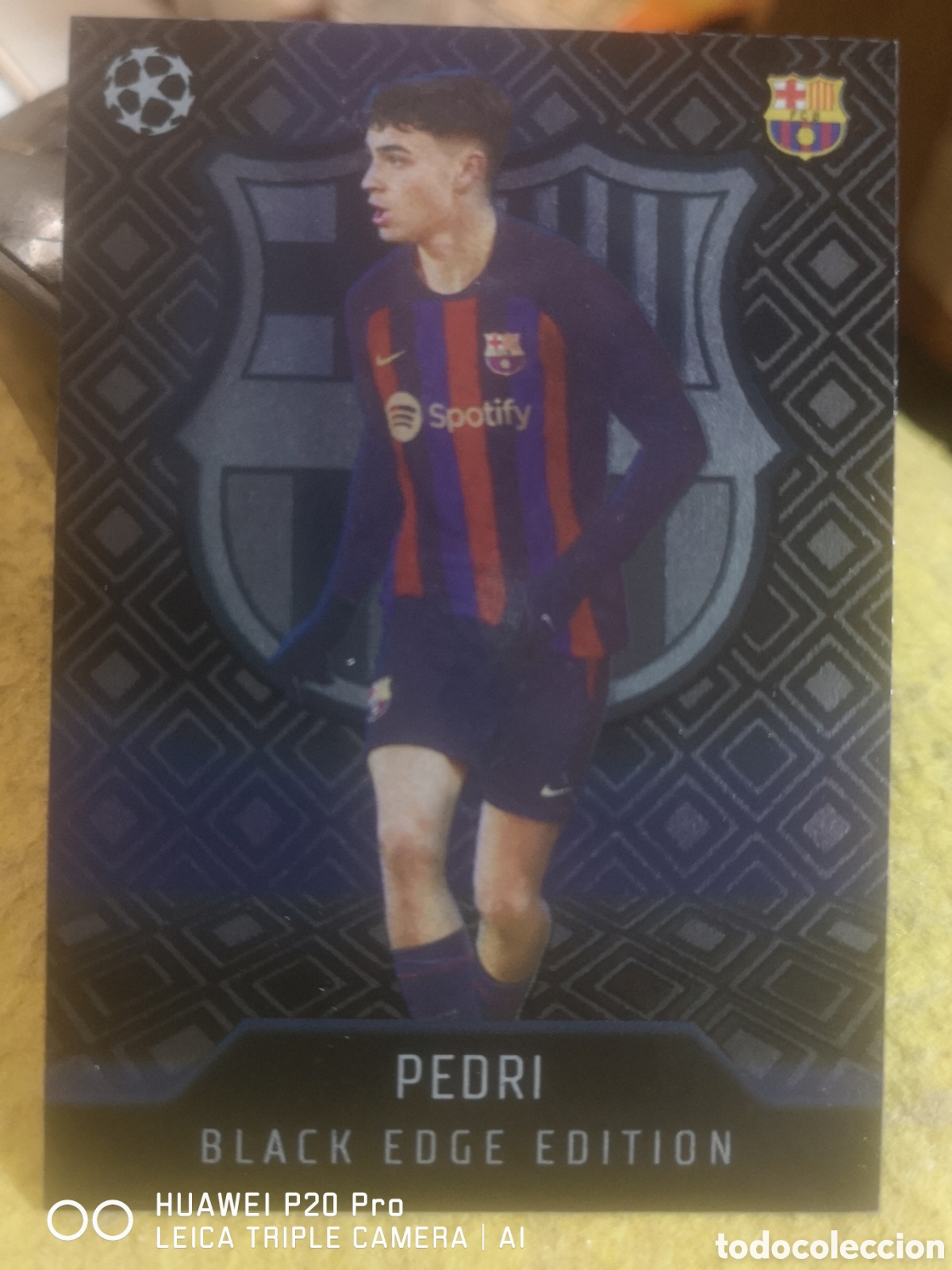 Cromos de f&uacute;tbol: PEDRI MATCH ATTAX 2022 2023 / 22 23 BLACK EDGE EDITION - BARCELONA