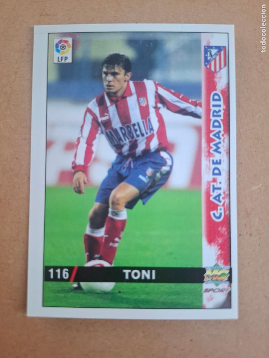 Cromos de f&uacute;tbol: MUNDICROMO 98 99 1998 1999 - 116 TONI - AT. MADRID