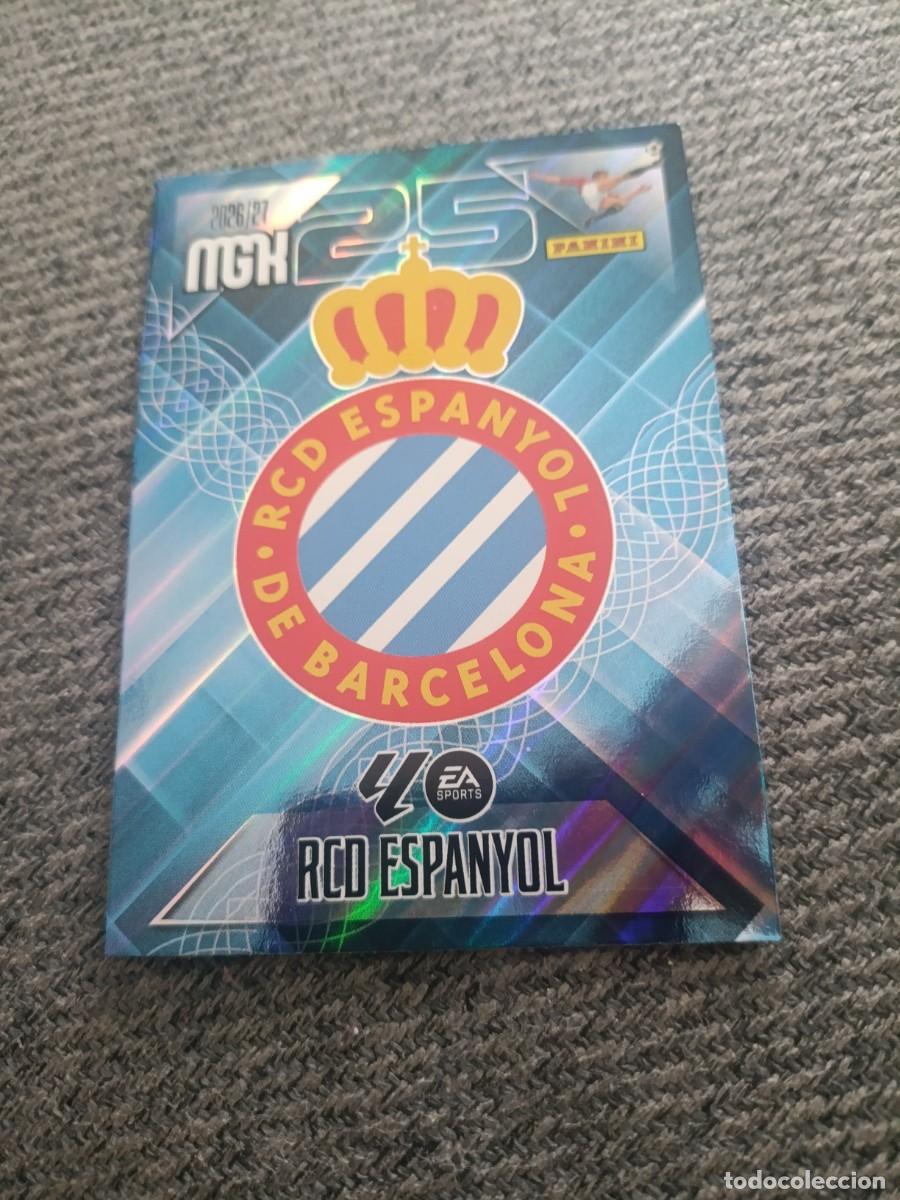 Cromos de f&uacute;tbol: Megacracks 26/27 escudo Espa&ntilde;ol