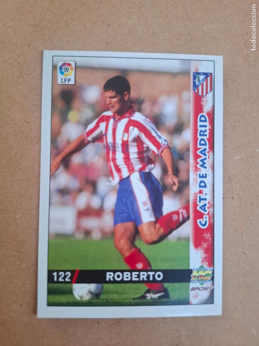 Cromos de f&uacute;tbol: MUNDICROMO 98 99 1998 1999 - 122 ROBERTO - AT. MADRID