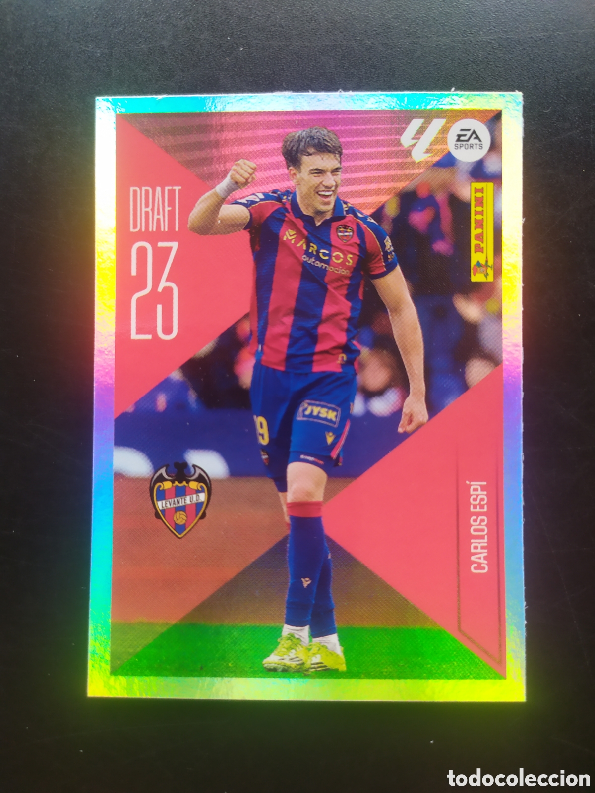 Cromos de f&uacute;tbol: Liga este 2026 2027 26 27 panini Carlos Espi draft 23 n&deg; 4 Levante