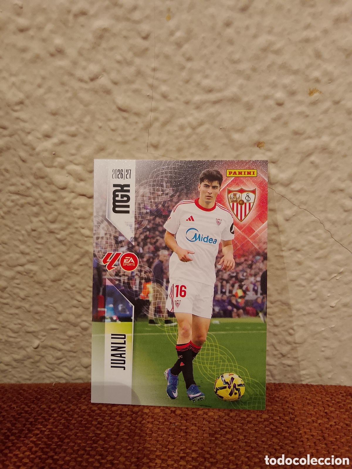 Cromos de f&uacute;tbol: Juanlu Sevilla 329 megacracks 26/27 2026 2027