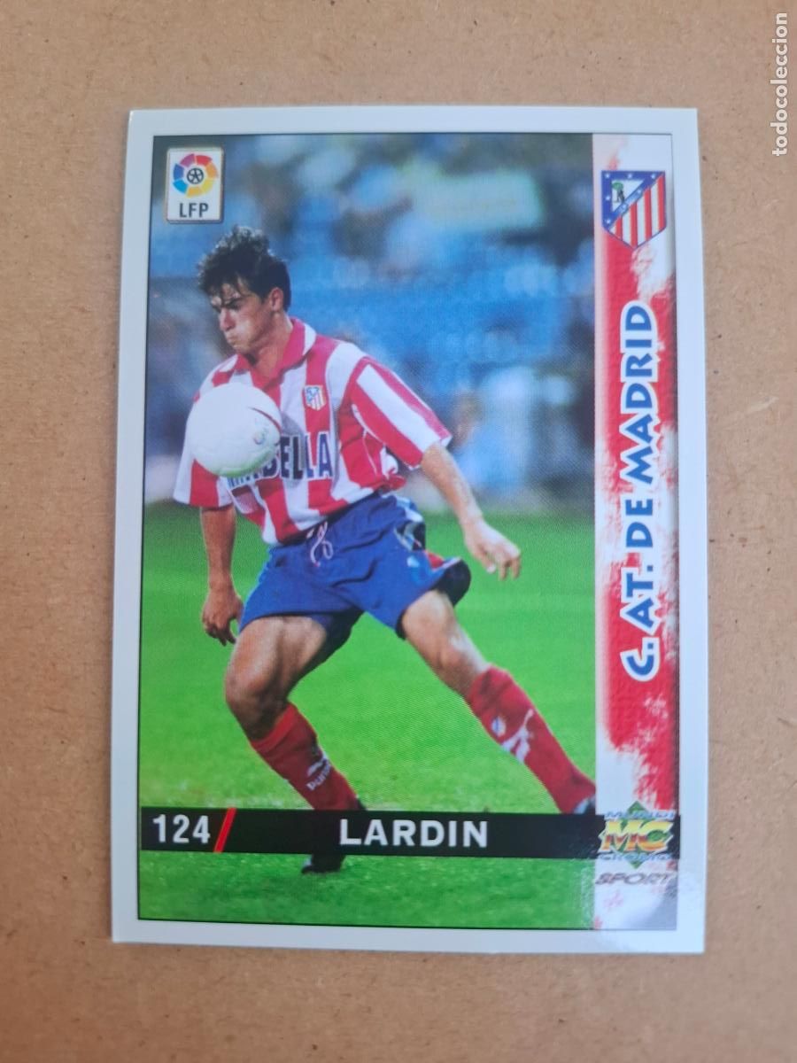 Cromos de f&uacute;tbol: MUNDICROMO 98 99 1998 1999 - 124 LARDIN - AT. MADRID