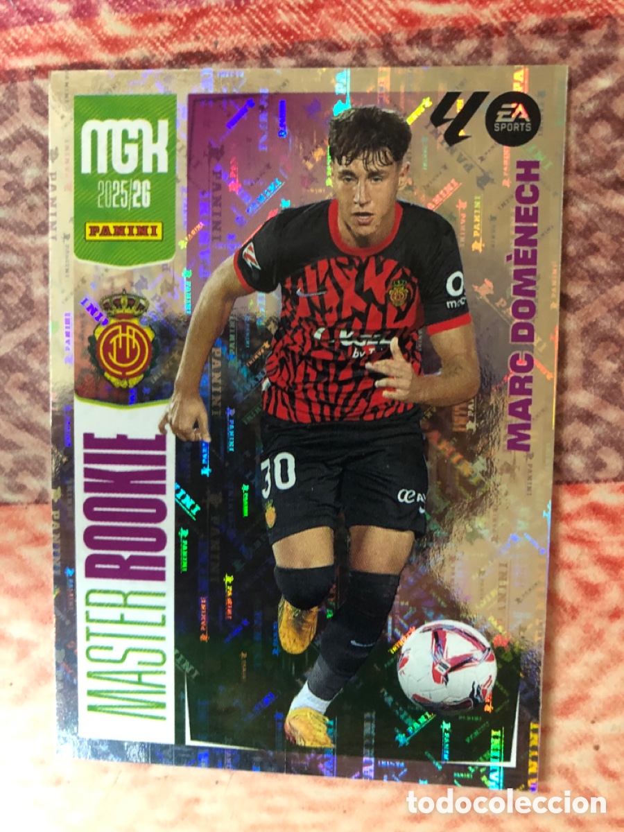 Cromos de f&uacute;tbol: 416 MARC DOM&Eacute;NECH MALLORCA MASTER ROOKIE MEGACRACKS 2025 2026 25 26