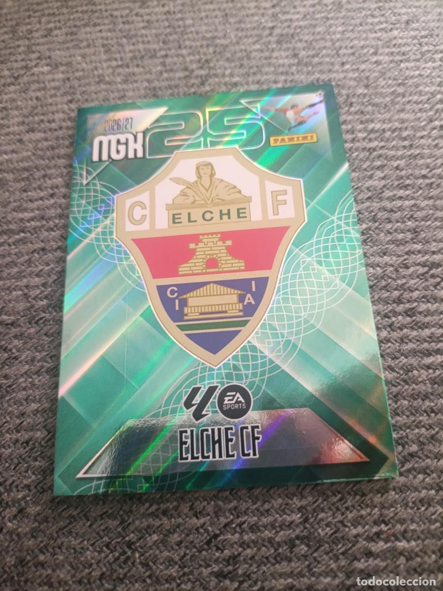 Cromos de f&uacute;tbol: Megacracks 26/27 escudo Elche