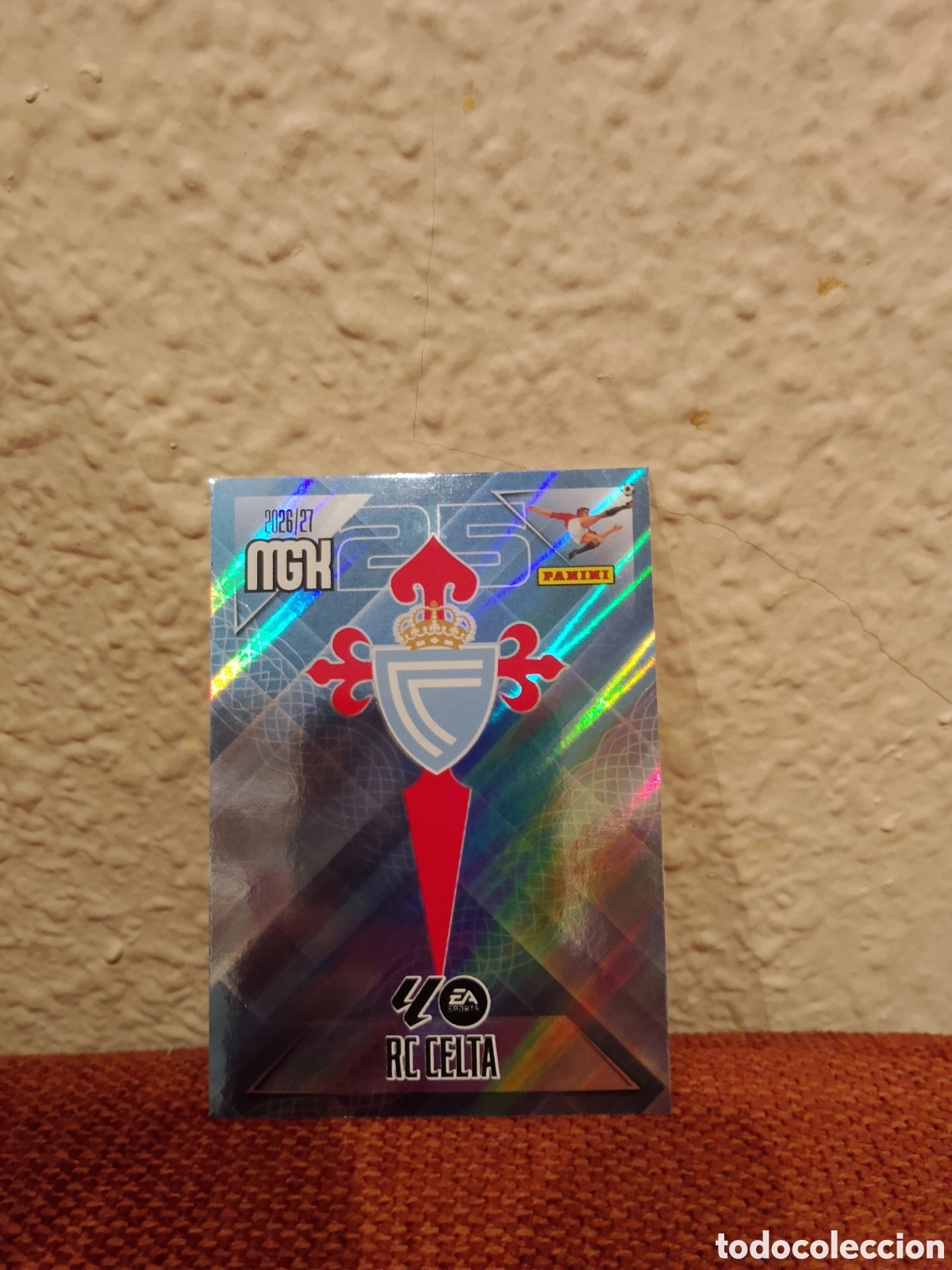 Cromos de f&uacute;tbol: Escudo celta 109 megacracks 26/27 2026 2027