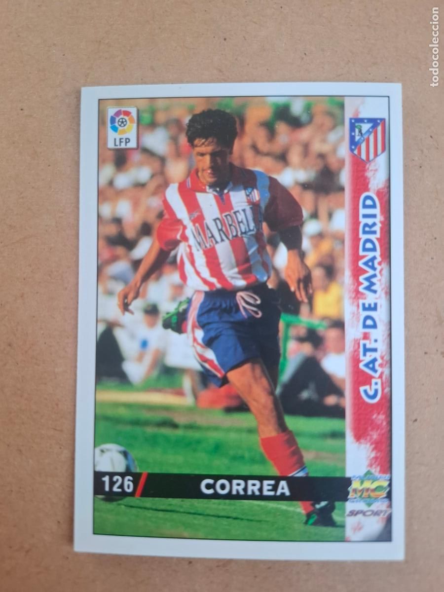 Cromos de f&uacute;tbol: MUNDICROMO 98 99 1998 1999 - 126 CORREA - AT. MADRID