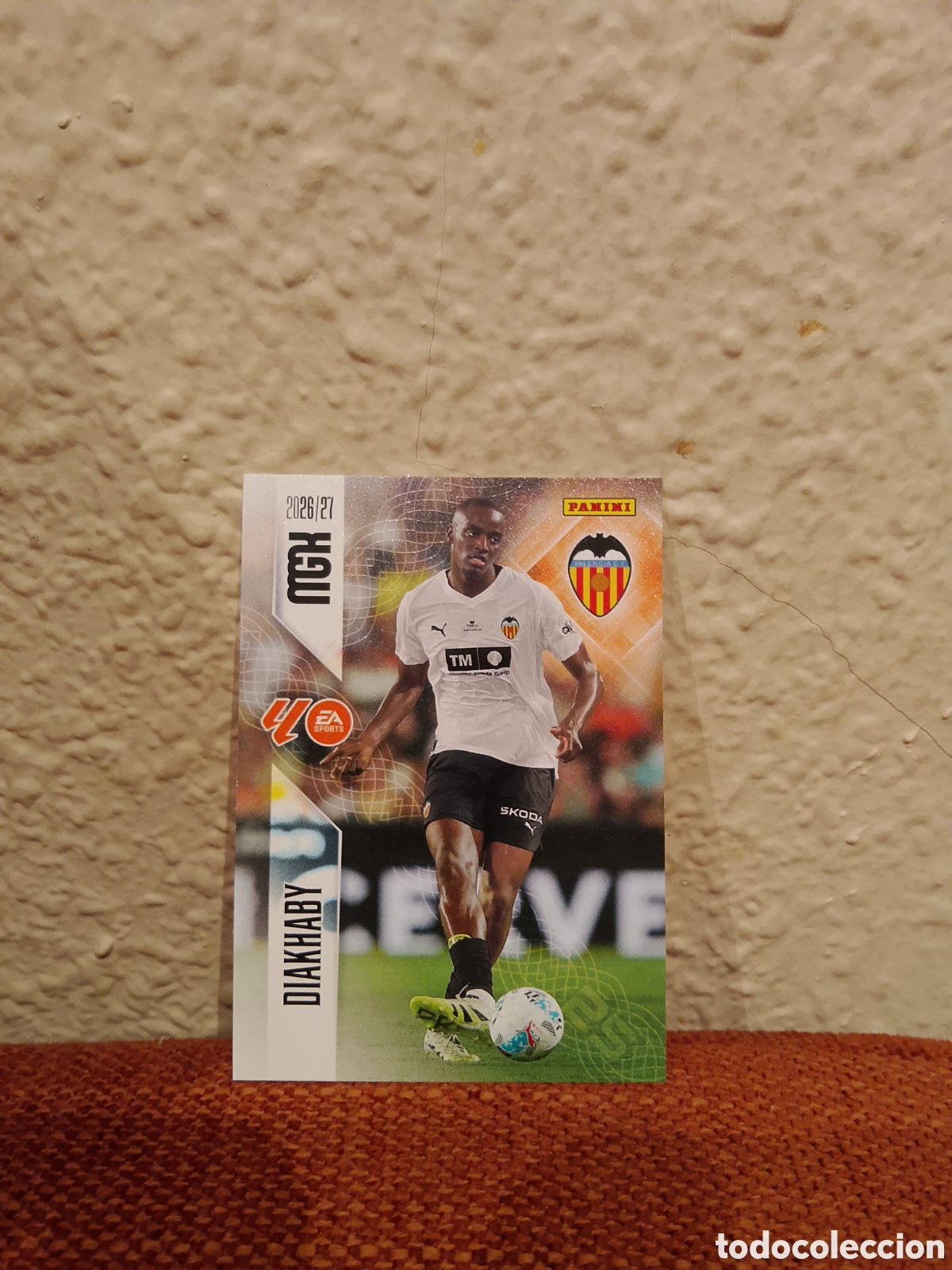 Cromos de f&uacute;tbol: Diakhaby valencia 347 megacracks 26/27 2026 2027