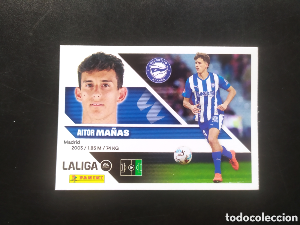 Cromos de f&uacute;tbol: Liga este 2026 2027 26 27 panini Ma&ntilde;as n&deg; 18B 18 B Alav&eacute;s