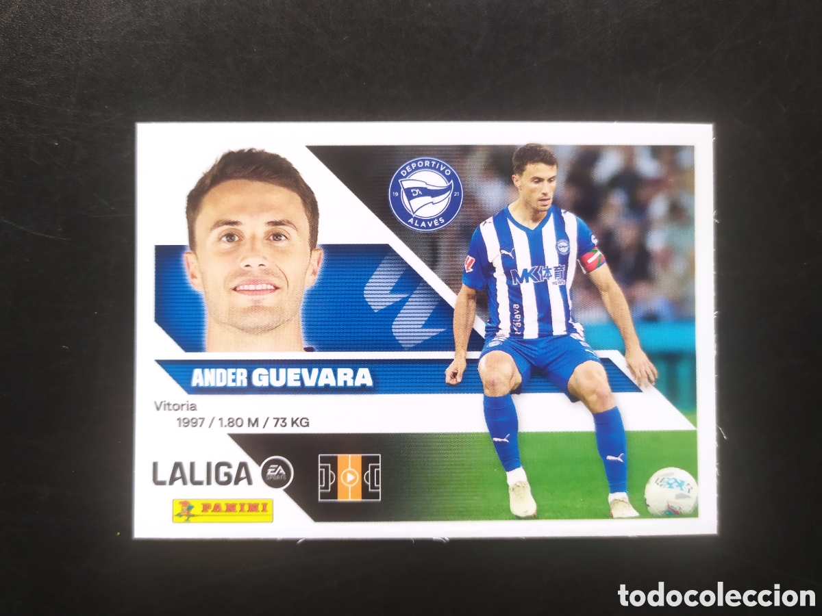 Cromos de f&uacute;tbol: Liga este 2026 2027 26 27 panini Guevara n&deg; 13 Alav&eacute;s