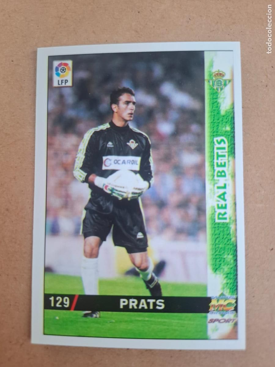 Cromos de f&uacute;tbol: MUNDICROMO 98 99 1998 1999 - 129 PRATS - REAL BETIS