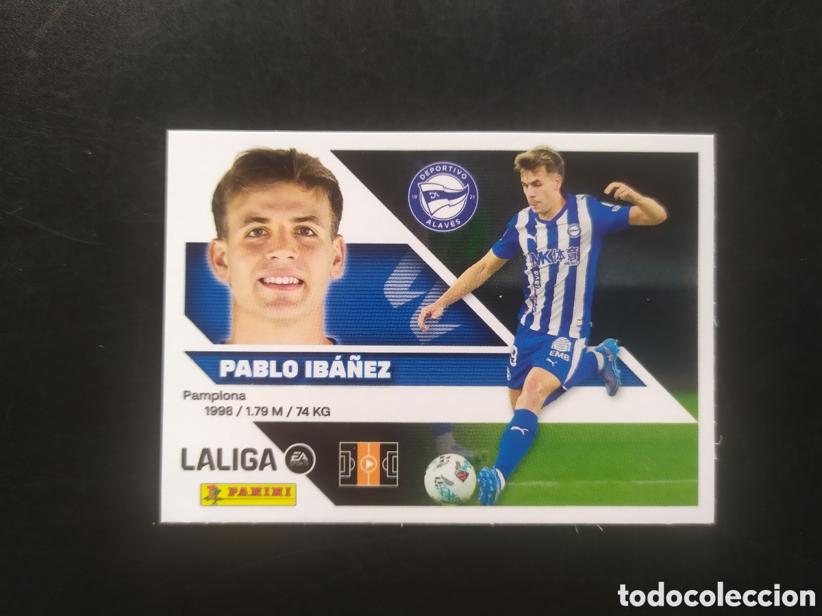 Cromos de f&uacute;tbol: Liga este 2026 2027 26 27 panini Pablo Iba&ntilde;ez n&deg; 15 Alav&eacute;s