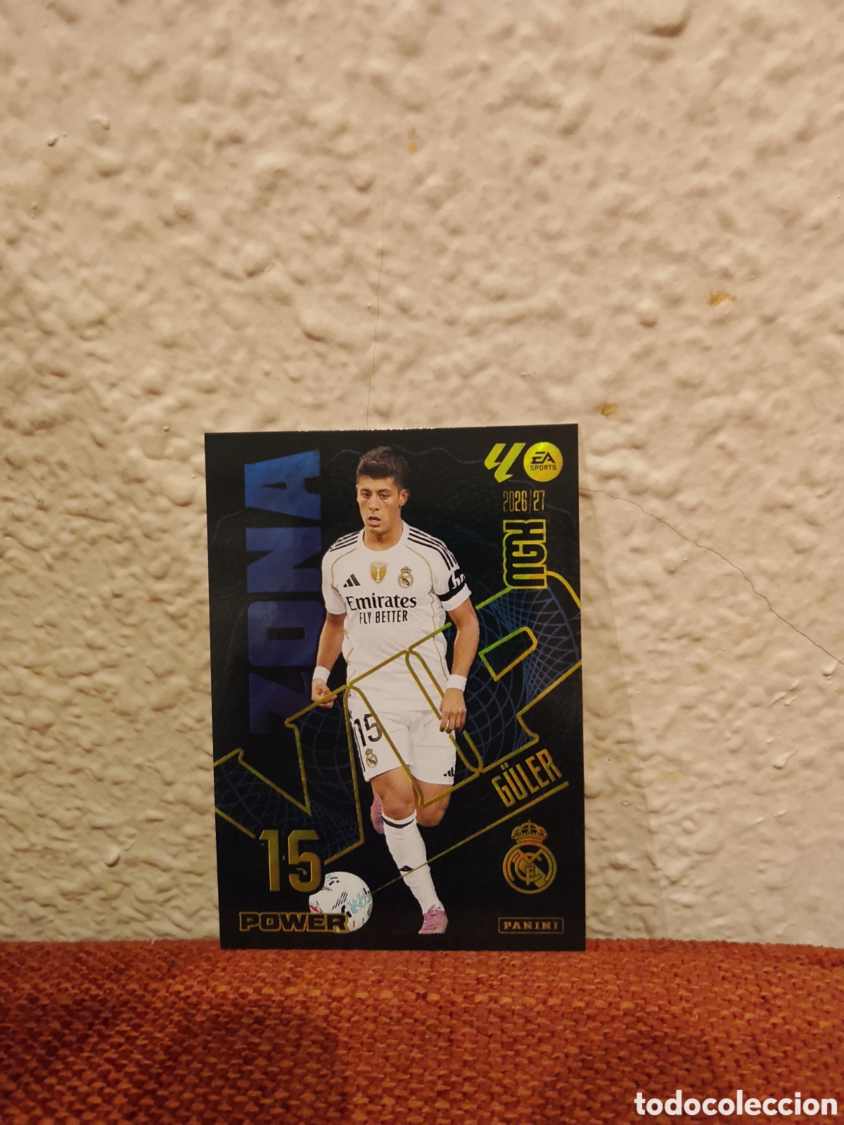 Cromos de f&uacute;tbol: Arda Guler Real Madrid Zona vip power 396 megacracks 26/27 2026 2027
