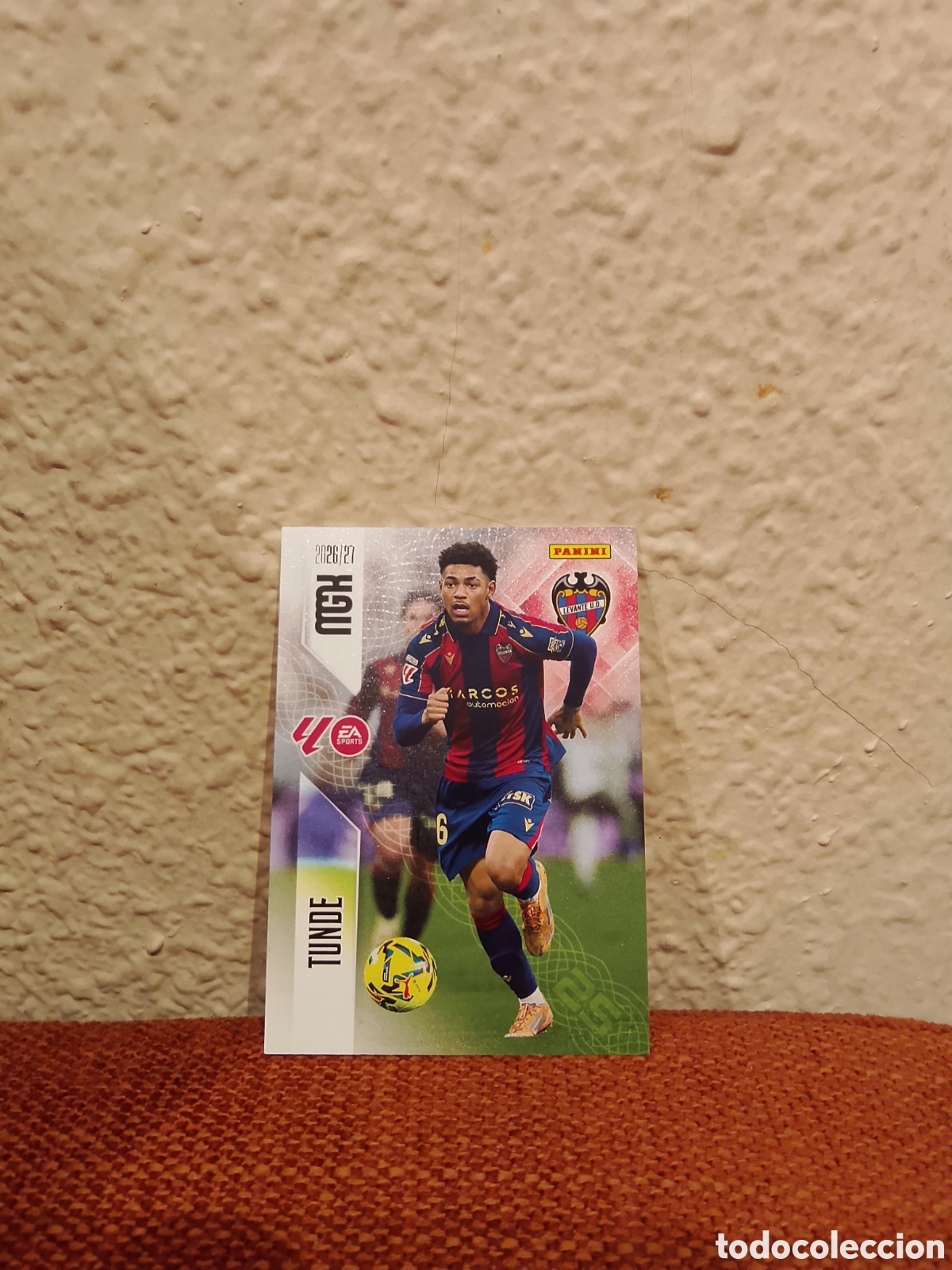 Cromos de f&uacute;tbol: Tunde levante 212 megacracks 26/27 2026 2027