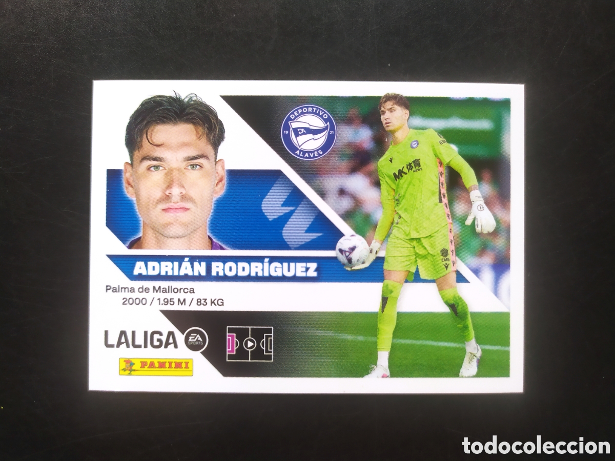 Cromos de f&uacute;tbol: Liga este 2026 2027 26 27 panini Adri&aacute;n Rodr&iacute;guez n&deg; 4 Alav&eacute;s