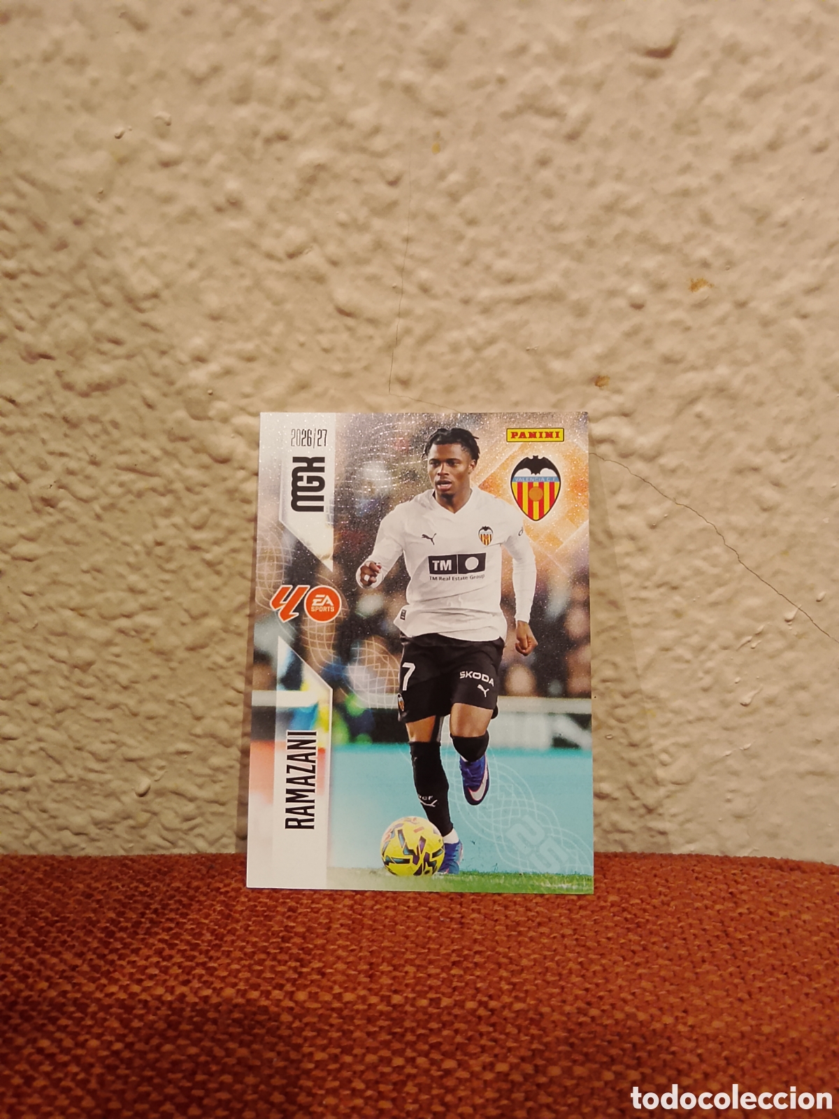 Cromos de f&uacute;tbol: Ramazani valencia 357 megacracks 26/27 2026 2027