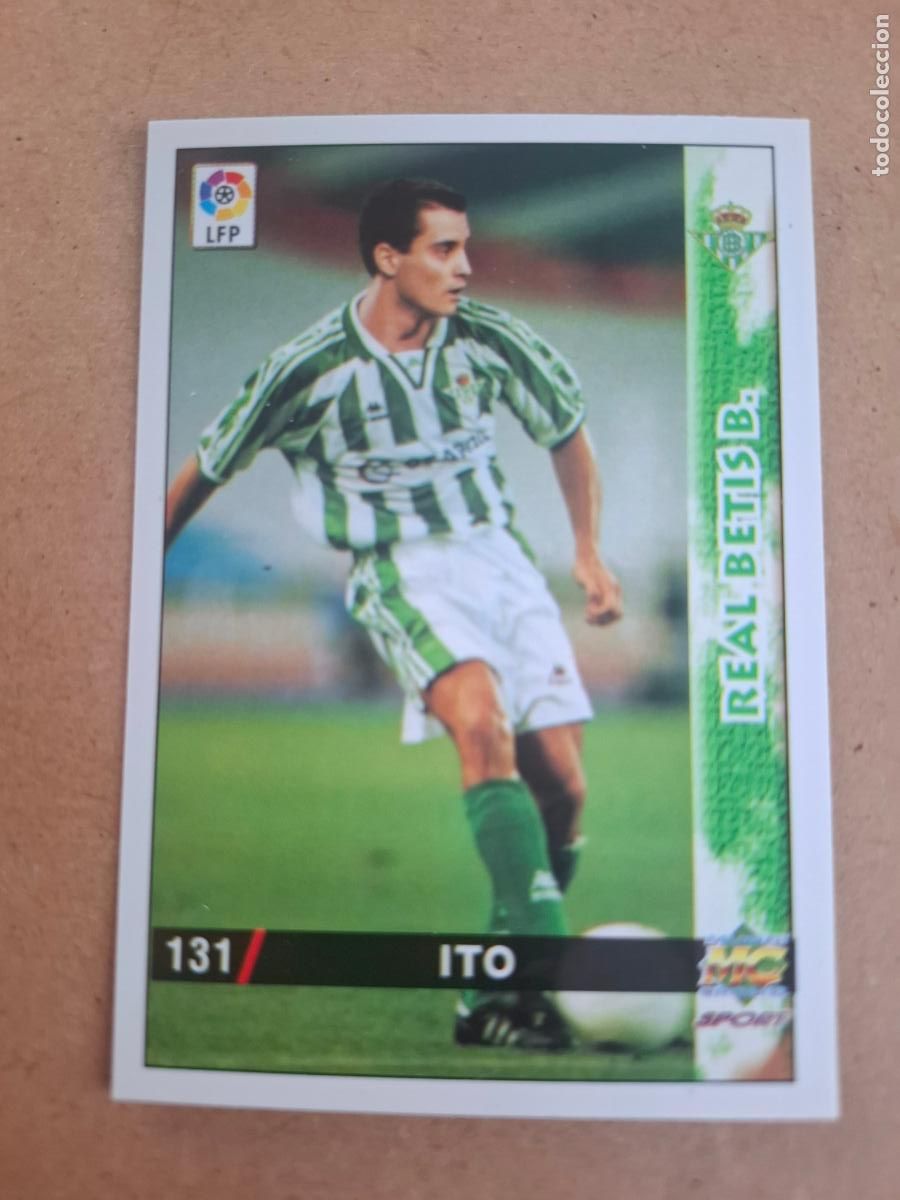 Cromos de f&uacute;tbol: MUNDICROMO 98 99 1998 1999 - 131 ITO - REAL BETIS