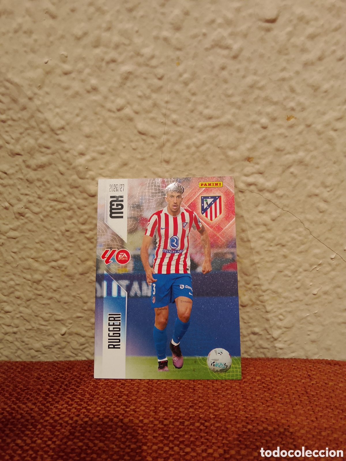Cromos de f&uacute;tbol: Ruggeri atl&eacute;tico De Madrid 63 megacracks 26/27 2026 2027