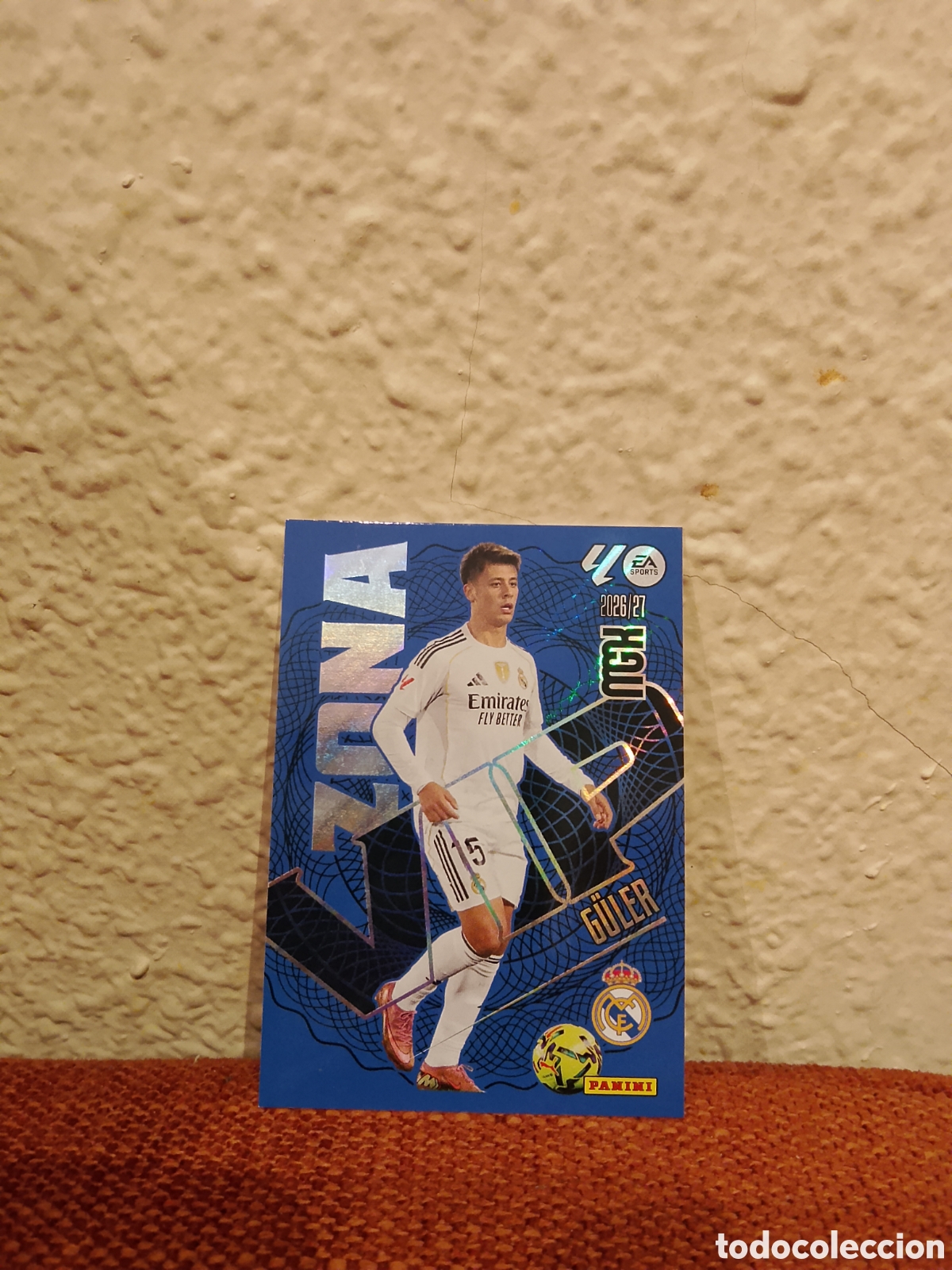 Cromos de f&uacute;tbol: Arda g&uuml;ler real Madrid zona vip 396 megacracks 26/27 2026 2027