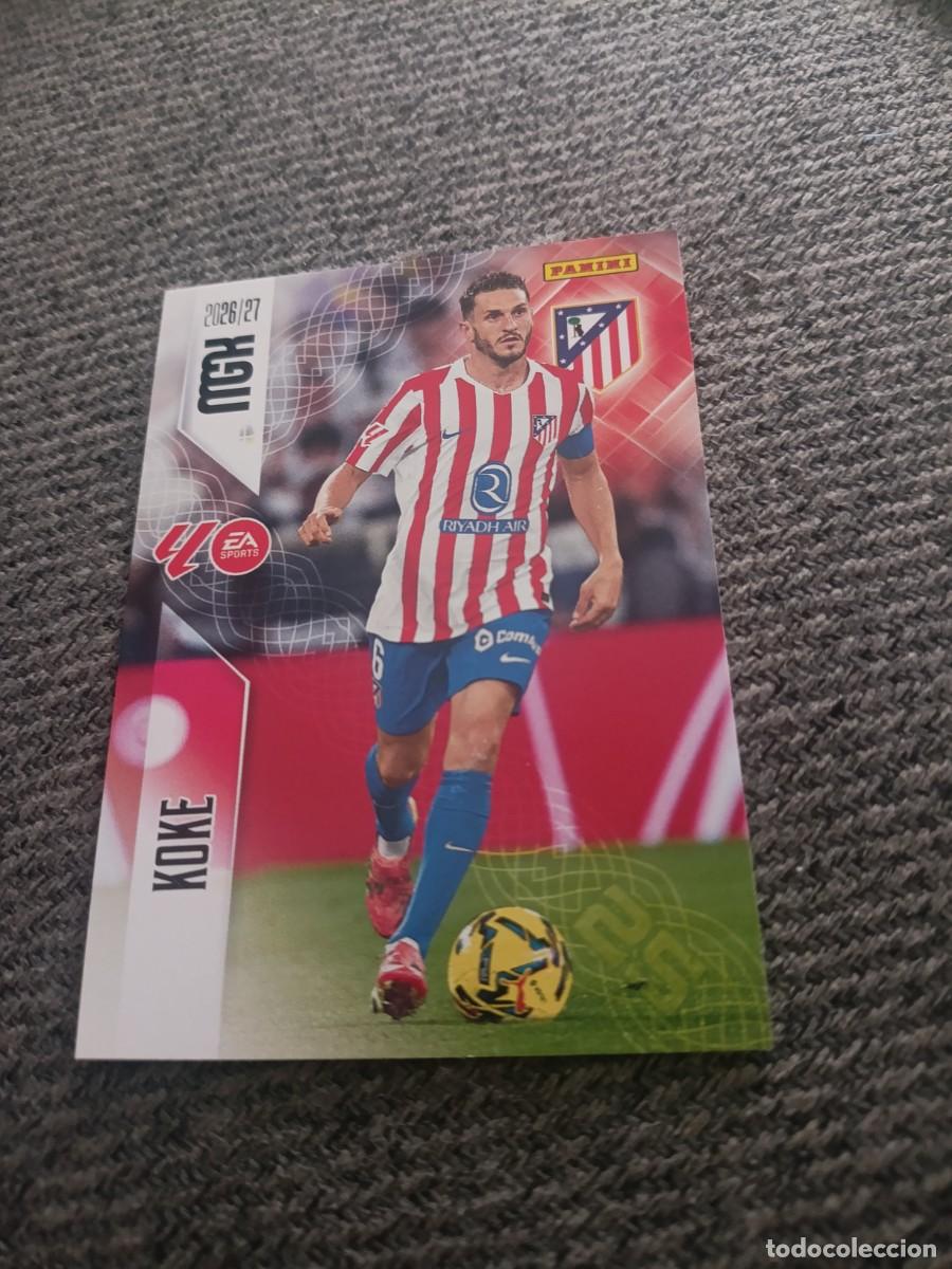 Cromos de f&uacute;tbol: Megacracks 26/27 Koke Atl&eacute;tico de Madrid