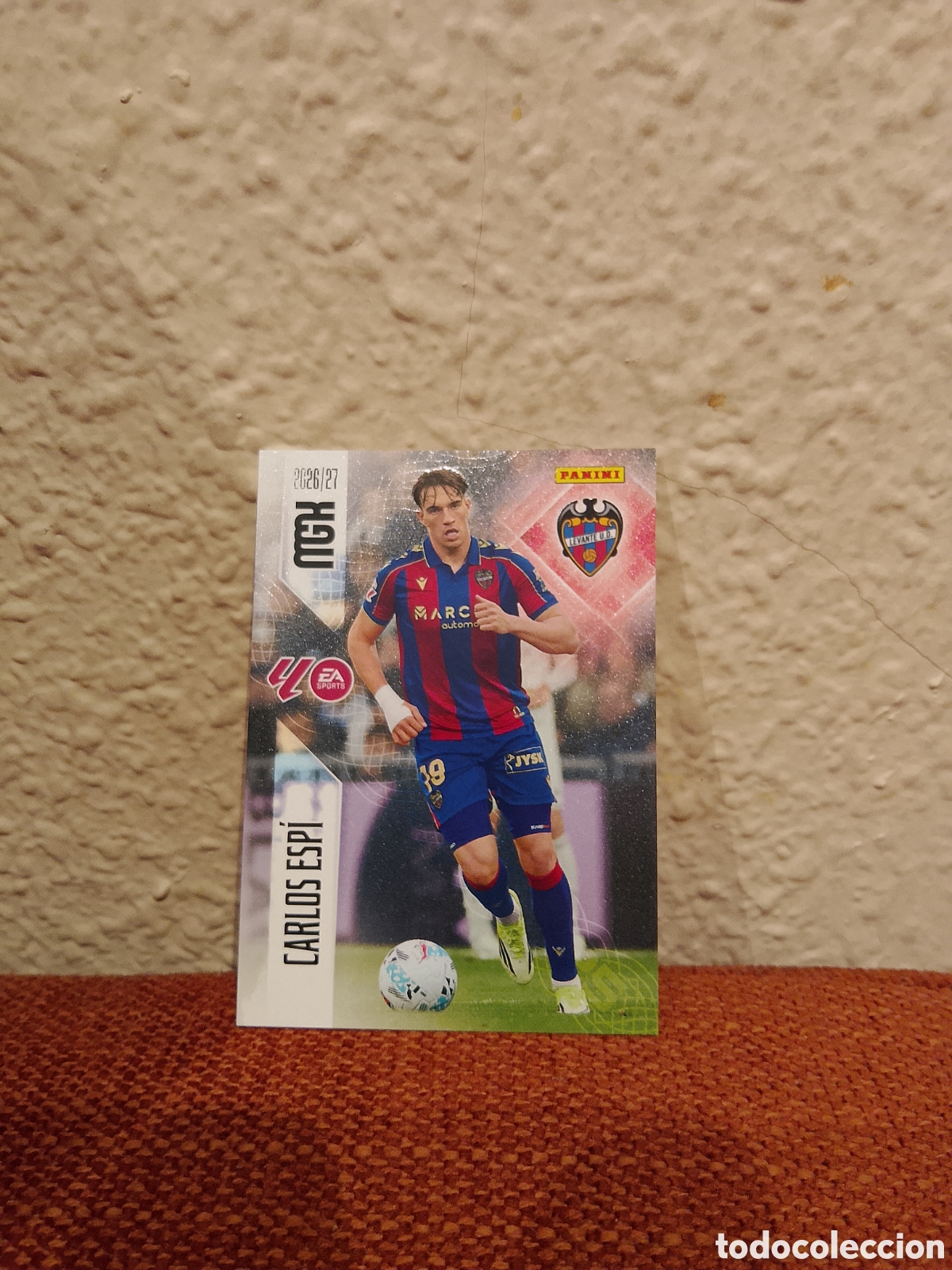Cromos de f&uacute;tbol: Carlos esp&iacute; levante 215 megacracks 26/27 2026 2027
