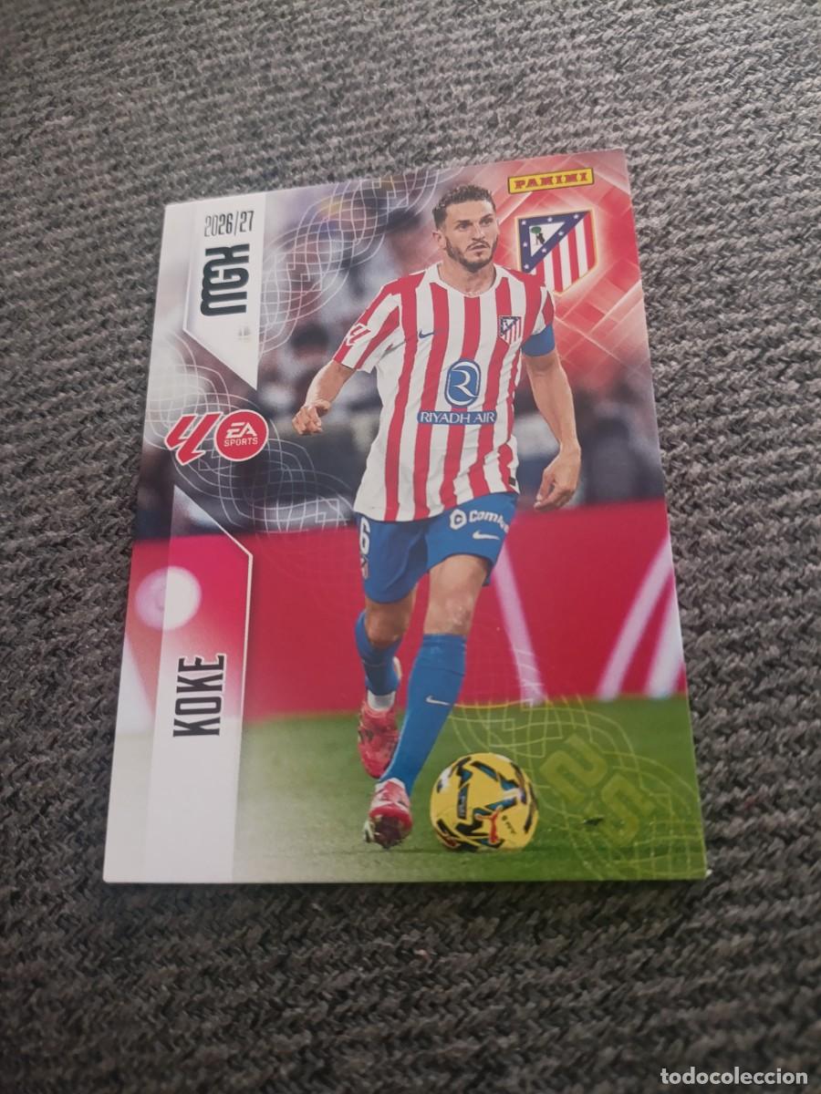 Cromos de f&uacute;tbol: Megacracks 26/27 Koke Atl&eacute;tico de Madrid