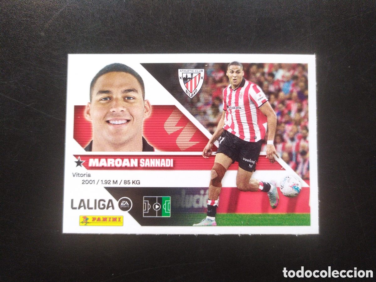 Cromos de f&uacute;tbol: Liga este 2026 2027 26 27 panini Maroan n&deg; 17B 17 B Athletic Bilbao
