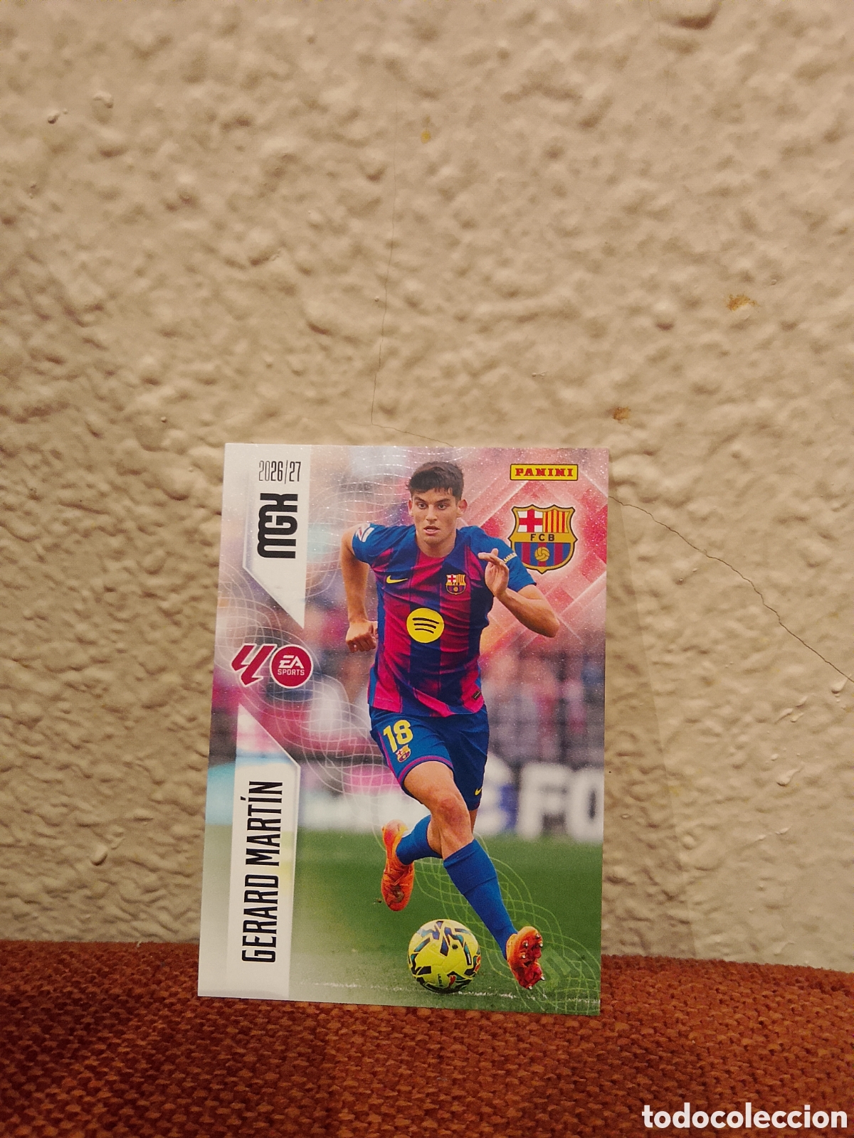 Cromos de f&uacute;tbol: Gerard mart&iacute;n FC Barcelona 77 megacracks 26/27 2026 2027