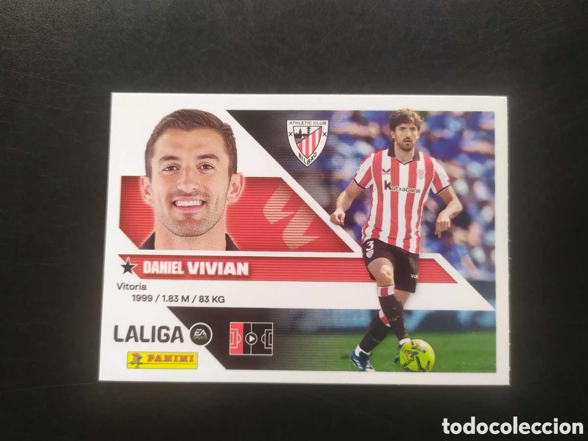 Cromos de f&uacute;tbol: Liga este 2026 2027 26 27 panini Vivian n&deg; 7 Athletic Bilbao