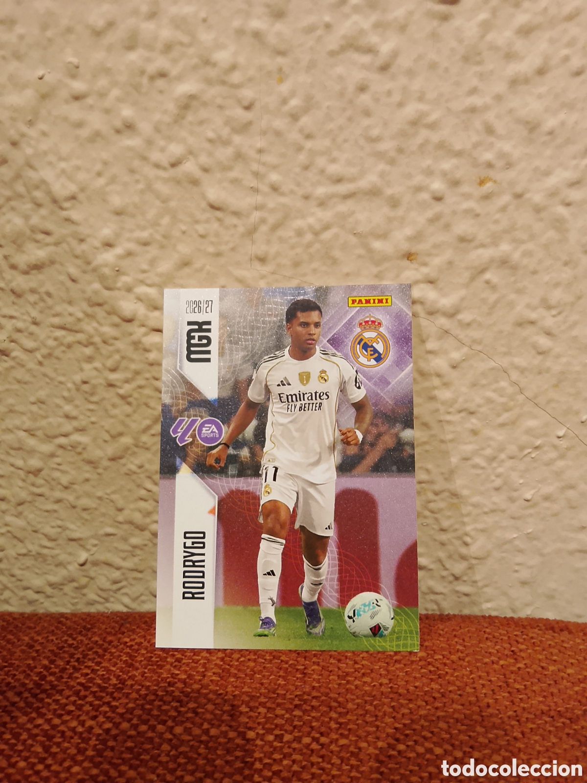 Cromos de f&uacute;tbol: Rodrygo real Madrid 231 megacracks 26/27 2026 2027