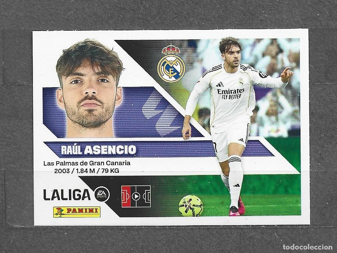 Cromos de f&uacute;tbol: Liga este 26/27 - Asencio - N&ordm; 7 - R. Madrid