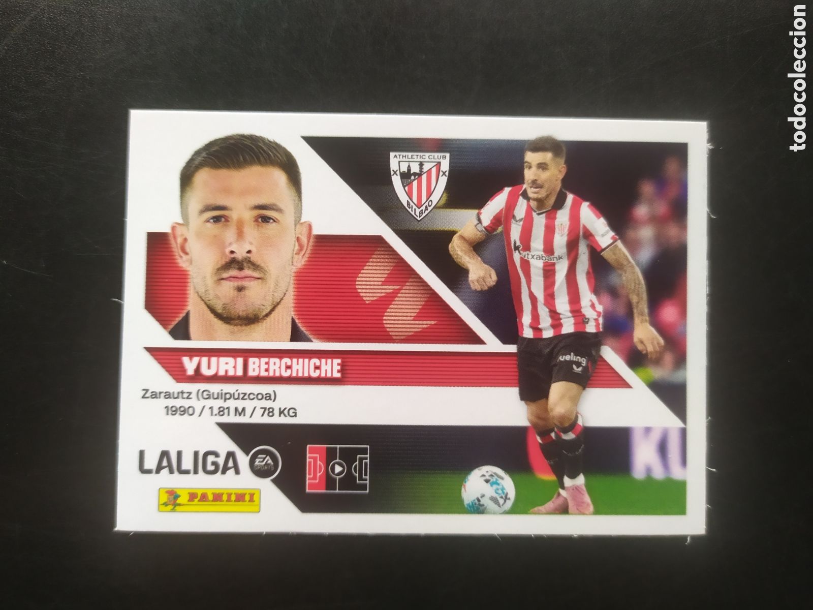 Cromos de f&uacute;tbol: Liga este 2026 2027 26 27 panini Yuri n&deg; 9A 9 A Athletic Bilbao